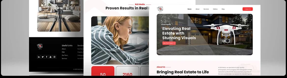 Professional package portfolio example